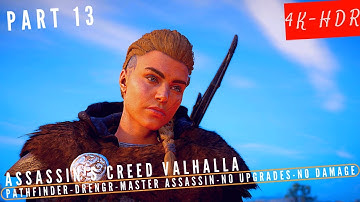 [4K UHD]:AC Valhalla Part 13-UNHOLY FATHER (Pathfinder/Drengr/Master Assassin/No Upgrades/No Damage)