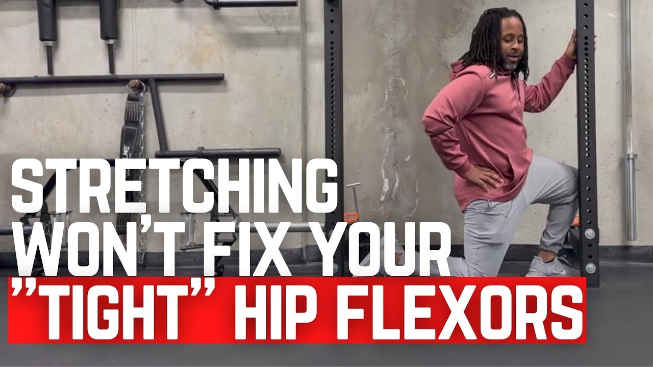 Hip Mobility Stretching Won't "FIX" Your "Tight" Hip Flexors - YouTube