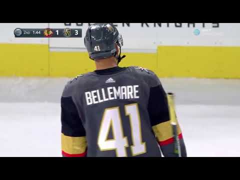 Pierre-Edouard Bellemare Goal vs CHI October 24, 2017