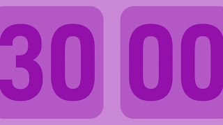 30 min Study Timer ⏰ | No Music | Countdown | Focus Timer