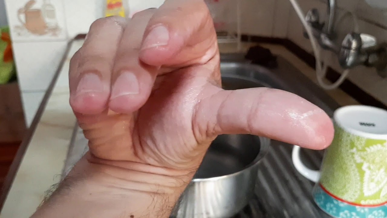 Quitar super glue o de las manos facil - YouTube