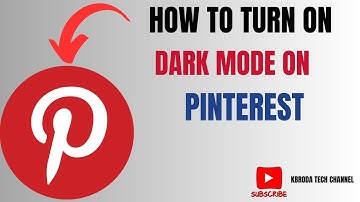 How To Turn On Dark Mode On Pinterest