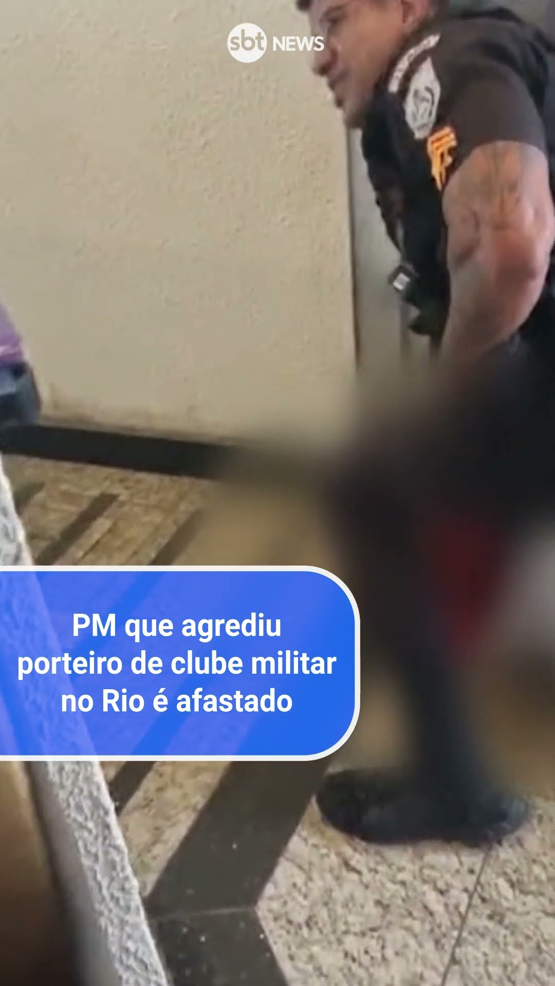 PM que agrediu porteiro de clube militar no Rio é afastado