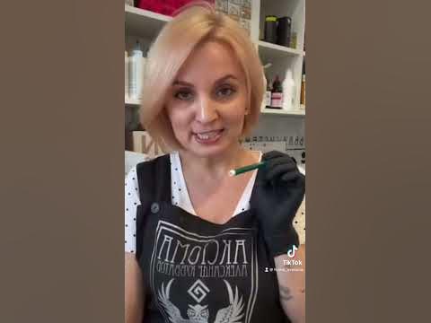 Окрашивание седины и нейтрализация косметического цвета на 6 УГТ - YouTube