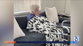 Elderly woman left behind during Eaton Fire rescued by son