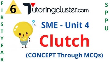 MCQ Systems in mechanical engineering | Unit 4 | Vehicle System | Clutch | FE | SPPU