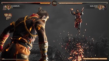 Button Mashing makes Fatal Blow more FATAL in Mortal Kombat 1(Scorpion&Jax)