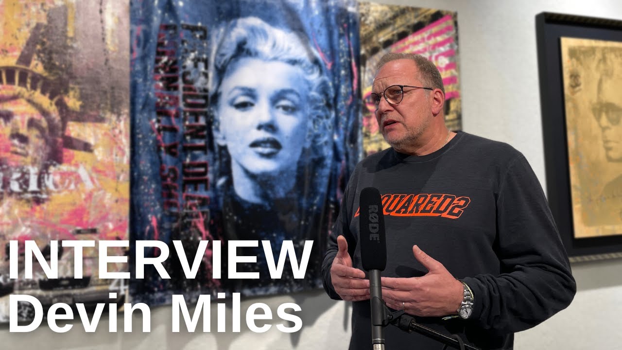 Devin Miles: Secret Beauty - Audrey Hepburn – Galerie art box berlin, image size:1280x720