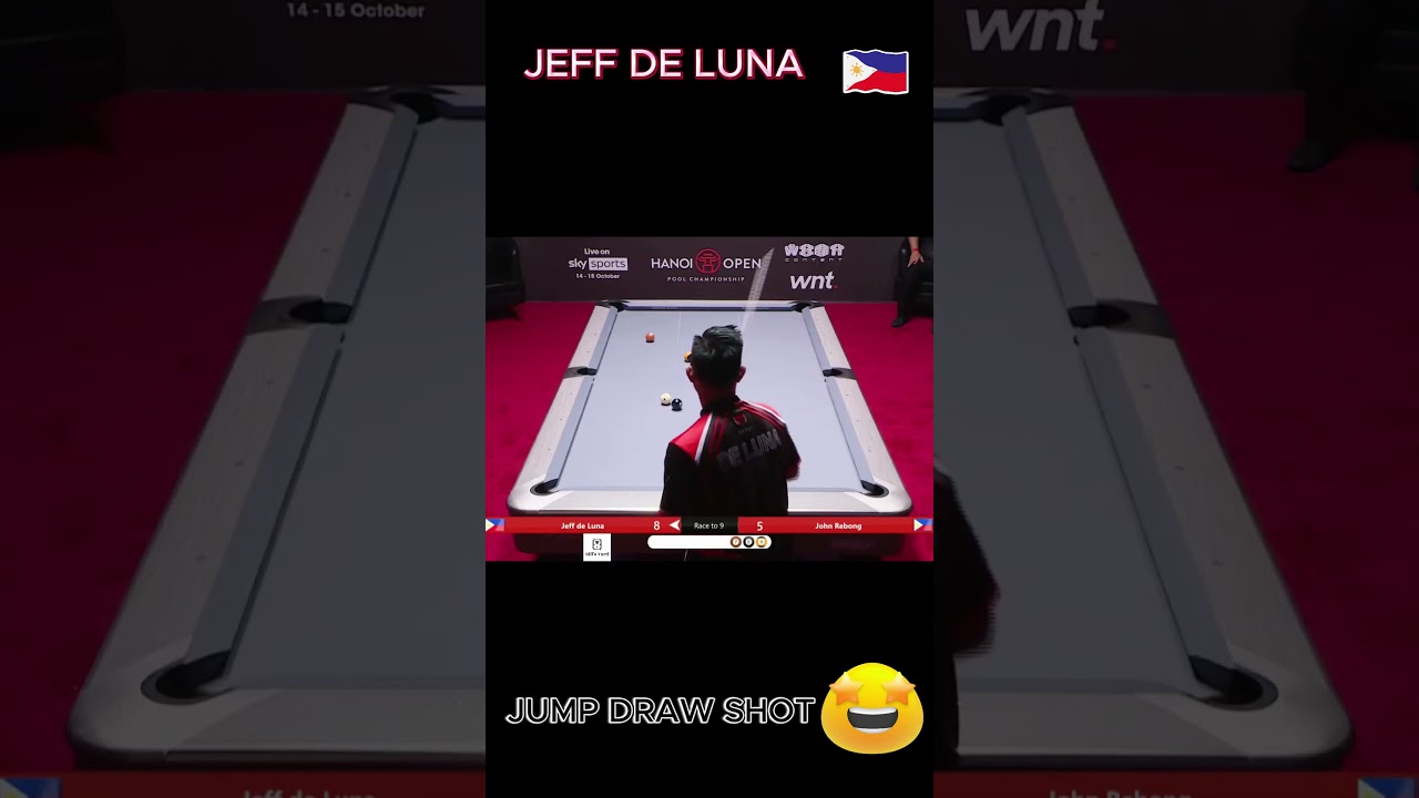 Image of video the Jeff De Luna Unbelievable Shot! #billiards  #9ballpool  #championship  #tournament 16