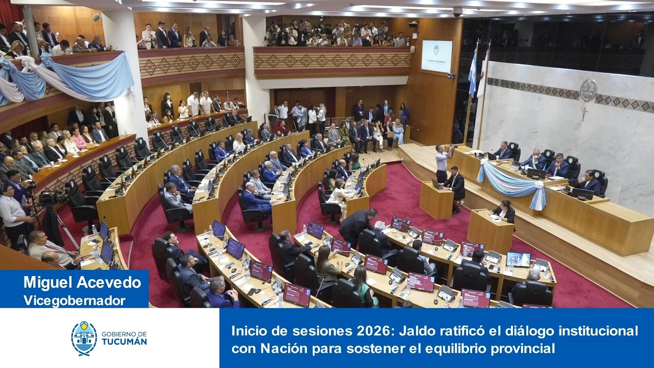 Jaldo ratificó el diálogo institucional con Nación para sostener el equilibrio provincial