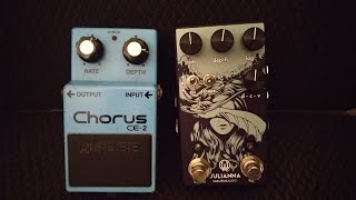 Boss Ce-2 Vs Walrus Audio Julianna The King And The Queen Of Chorus
