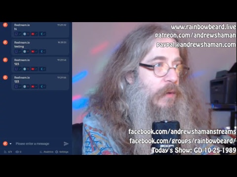 Andrew Shaman Live Stream - YouTube