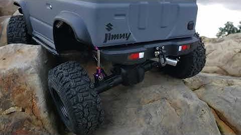 MST CFX j4 Jimny JB74　川本ロック　階段！