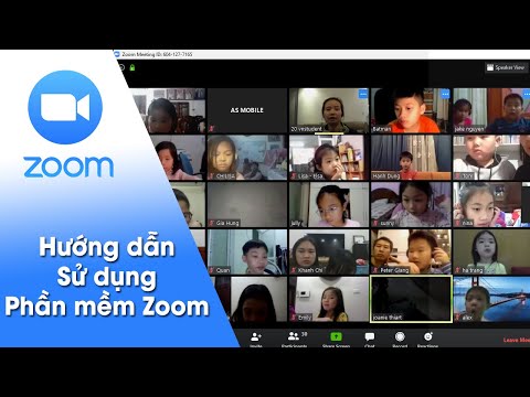 Hướng dẫn sử dụng phần mềm Zoom Meeting học trực tuyến trên máy tính và điện thoại cho giáo viên