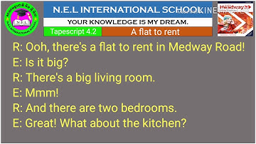 New Headway Elementary fifth edition tapescript 4.2