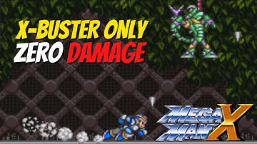 Mega Man X Sting Chameleon - X-Buster Only, NO DAMAGE