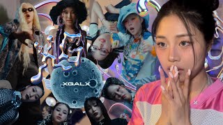 🐺Korean react to XG videos (XG tape#4, undefeated) XG 영상 리액션🐺