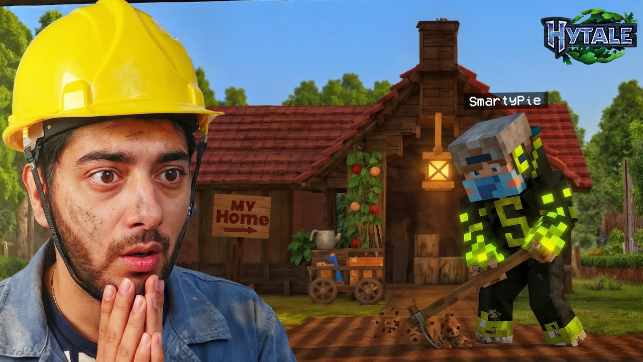 Finally I MADE a BIG House in Hytale