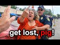 Cops vs Dumbest Karens Who Think They’re Untouchable