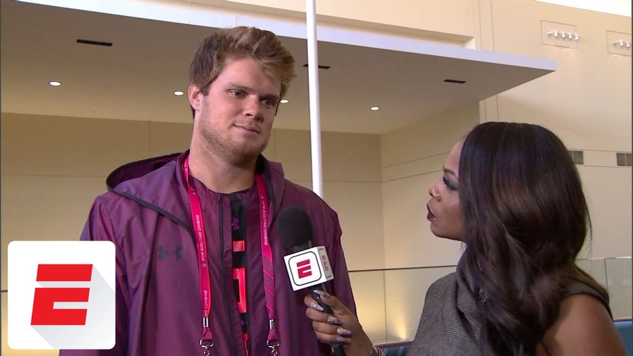 Sam Darnold says not throwing at combine was best decision for me