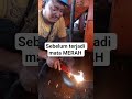 SEBELUM TERJADI MATA MERAH SAAT LAS TAMPA KACA MATA #tukanglaskreatif #tukanglas #welding