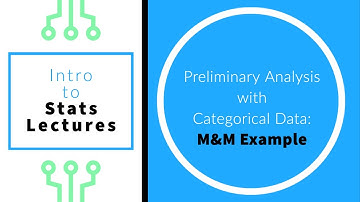 Preliminary Analysis with Categorical Data: M&M Example
