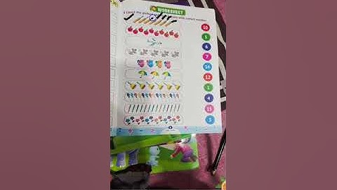 Maths Plus | Count the picture and match them with correct Number | Kindergarten | Class Kg