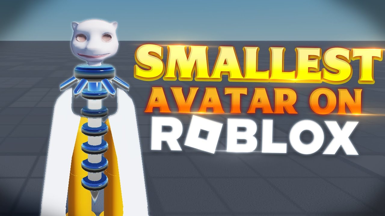 The SMALLEST roblox Avatar