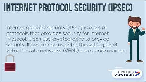 IpSec Overview