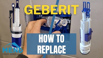 Toilet Running or Not Flushing? Replace Geberit Flush Valve Concealed Cistern FIX