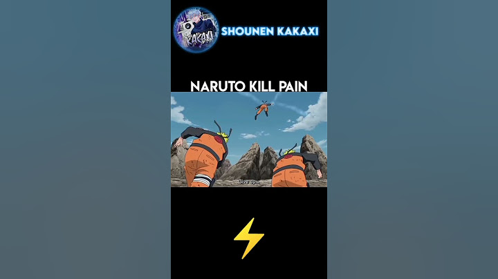 Naruto Kill Pain