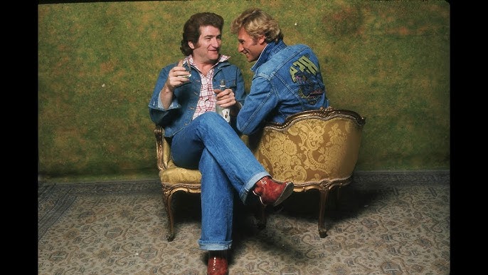 Johnny Hallyday et Eddy Mitchell, les vieilles canailles