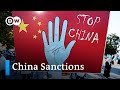 European politicians call for sanctions against China for human rights violations | DW News