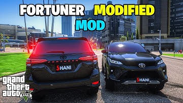 How To Install Fortuner Modified Mod In Gta 5 | Gta 5 Mods Hindi/Urdu | ShaniPlayx