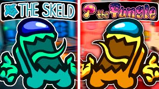 Among Us Hide N Seek Fungle Map & Skeld Map - Hider Gameplay - Seeker Gameplay