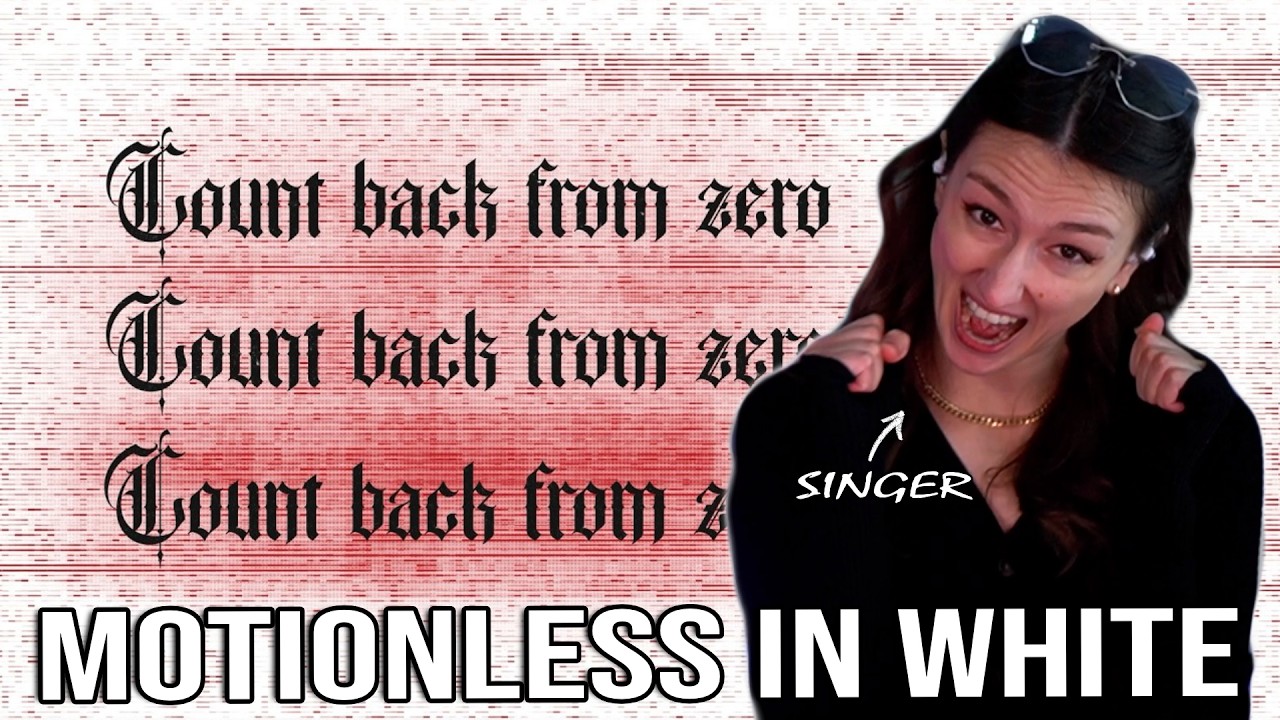OMG, The Vocal Drop! I Motionless in White - Count Back From Zero I Singer Reacts I