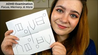 ADHD Examination—Focus Tests, Memory Tests, Follow My Instructions 🩺 ASMR Soft Spoken Medical RP screenshot 4