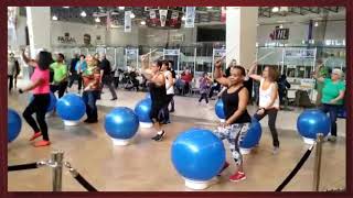 Fitness Expo KYnaDrums demo