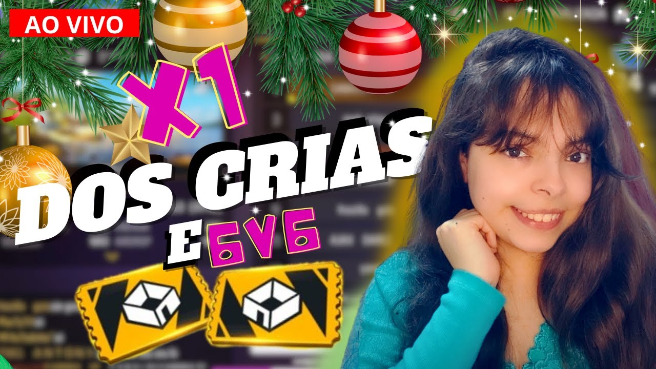 X1 DOS CRIAS ! * LEIA AS REGRAS * FREE FIRE AO VIVO 