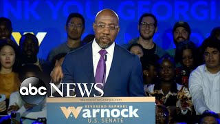 Incumbent Raphael Warnock wins Georgia Senate seat | ABCNL
