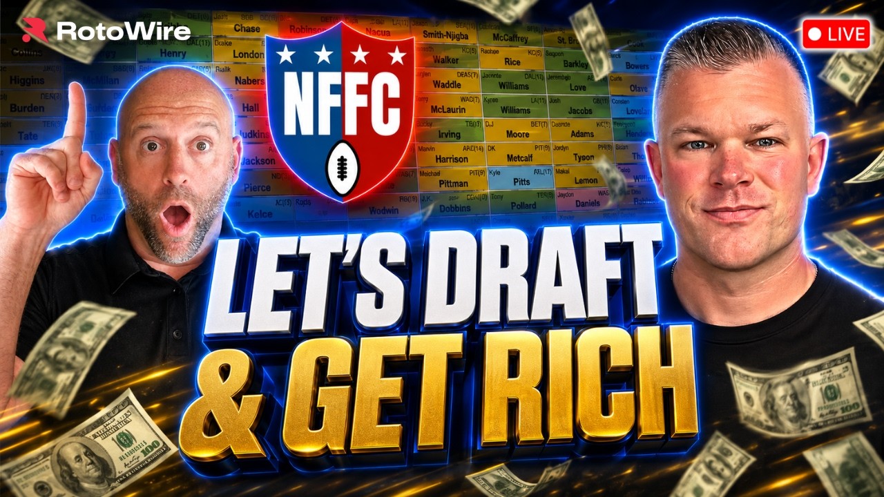 LIVE 2026 Fantasy Football Draft: $350 Entry (NFFC) artwork