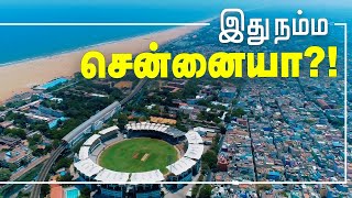 BEAUTIFUL Chennai Birds Eye View Lockdown Days | Must Watch #Chennaidroneview #Lockdown