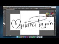 Digitalizar Firma con Photoshop e Illustrator