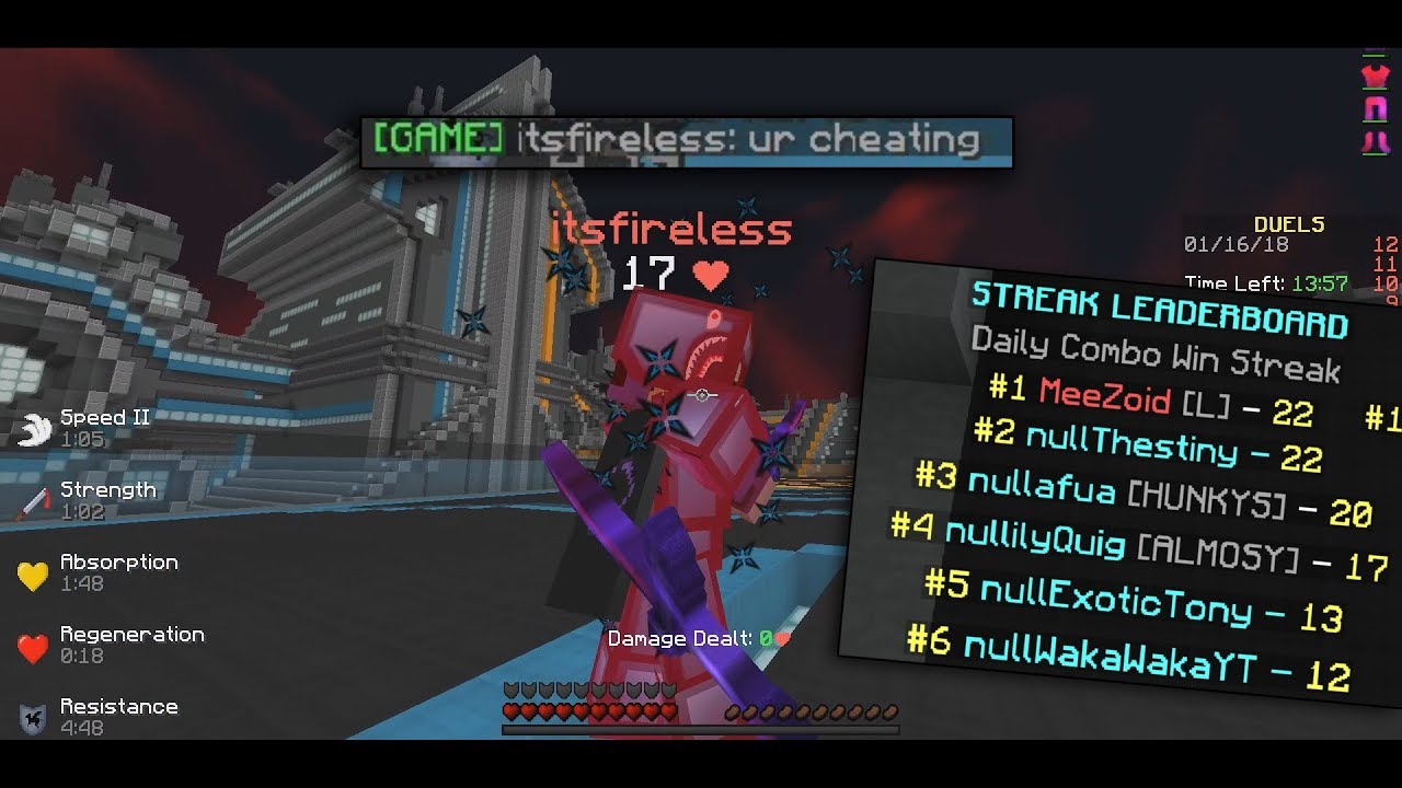 I GOT #1 ON HYPIXEL COMBO LEADERBOARDS (HACKUSATED) - YouTube