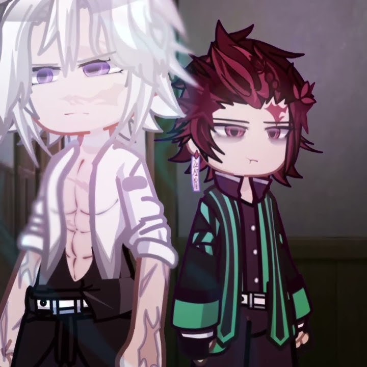 Tanjiro can smell Giyuu's blood art #sanegiyuu #gacha