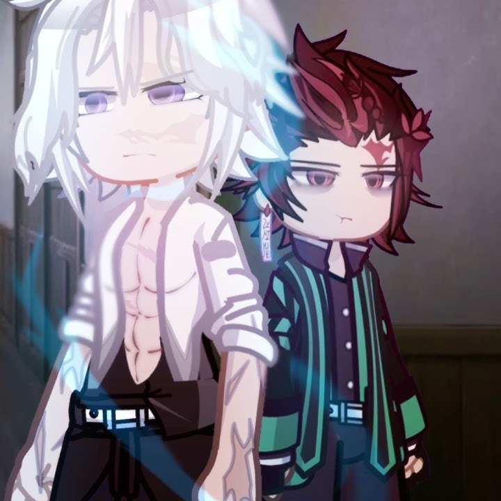 Tanjiro can smell Giyuu's blood art #sanegiyuu #gacha
