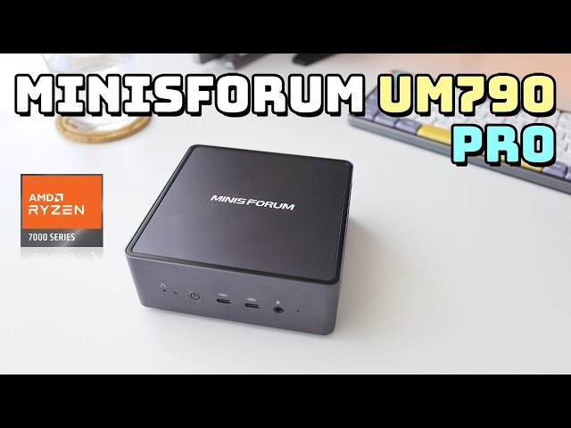 MINISFORUM Venus UM790 Pro Mini PC AMD Ryzen 9 7940HS up to 5.2 GHz 32 GB  DDR5 1TB SSD with AMD Radeon 780M, 4X USB3.2, 2X USB4, 2xHDMI 2.1, 2X