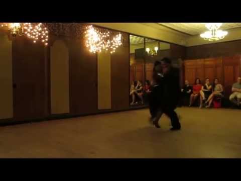 Carlos Paredes & Diana Giraldo at La Milonga Ros ..Friday, July 25, 2014
