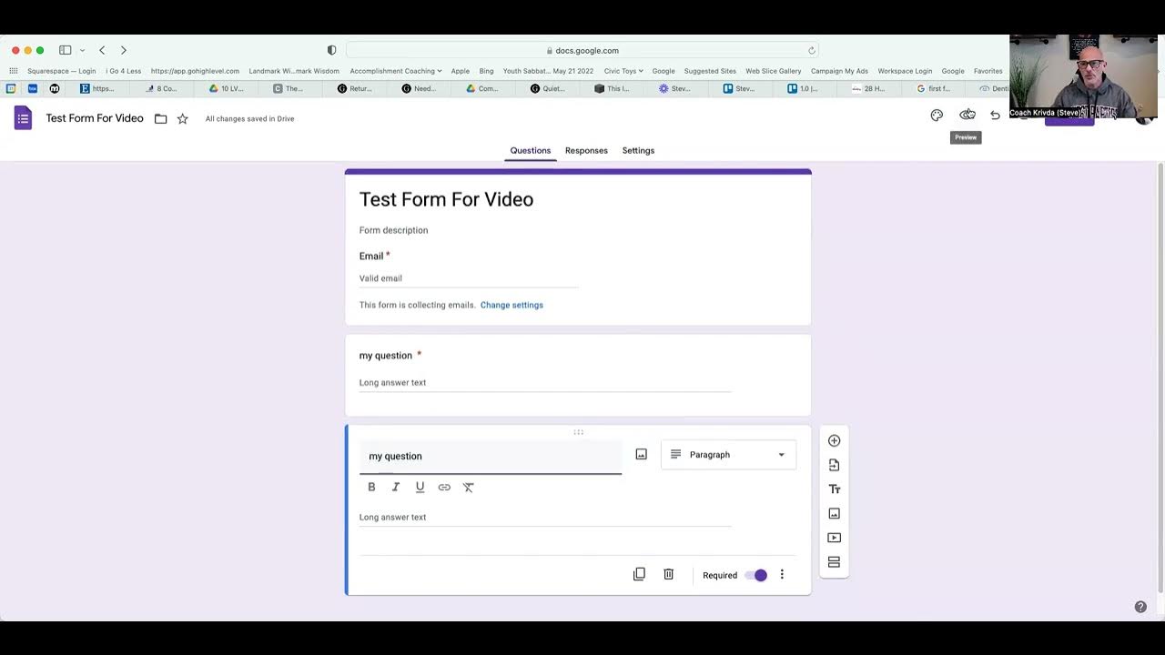 Google Forms Tutorial Google Forms Review YouTube