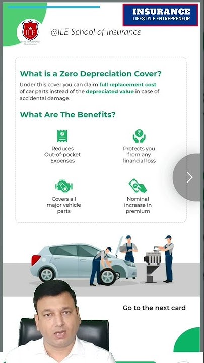 what-is-zero-depreciation-cover-in-motor-insurance-youtube